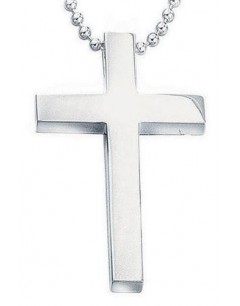 Necklace cross in 925/1000 silver