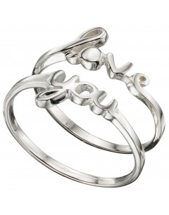 My-jewelry - D3376 - Ring I love you chic in 925/1000 silver