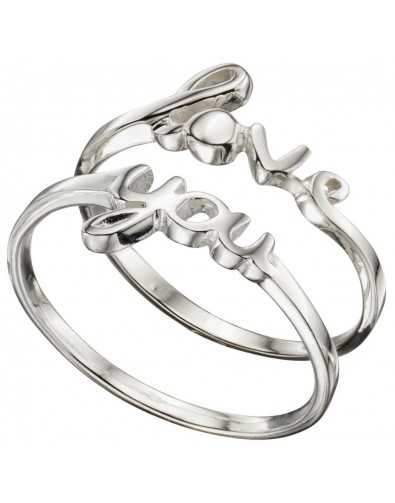 My-jewelry - D3376 - Ring I love you chic in 925/1000 silver