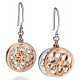 My-jewelry - D4800 - earring rose Gold plated in 925/1000 silver