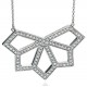 My-jewelry - D3900c - Collar chic zirconium in 925/1000 silver