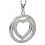 My-jewelry - D4115cc - Collar heart zirconium in 925/1000 silver