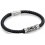 My-jewelry - D4725 - Bracelets chic leather stainless steel