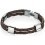 My-jewelry - D4417c - Bracelets chic leather stainless steel