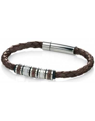 My-jewelry - D4209 - Bracelets chic leather stainless steel