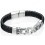 My-jewelry - D3897 - Bracelets chic leather steel oxidized