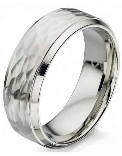 My-jewelry - D3414 - Ring-brushed and polished stainless steel