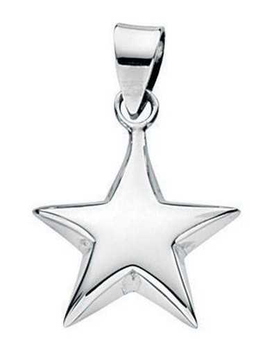 Collar star in 925/1000 silver