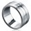 My-jewelry - D2621c - Ring class polished in 925/1000 silver