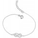 My-jewelry - D4576 - Bracelet infinite zirconium in 925/1000 silver