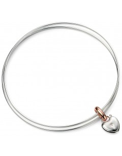 My-jewelry - D4632 - heart Bracelet rose Gold plated in 925/1000 silver