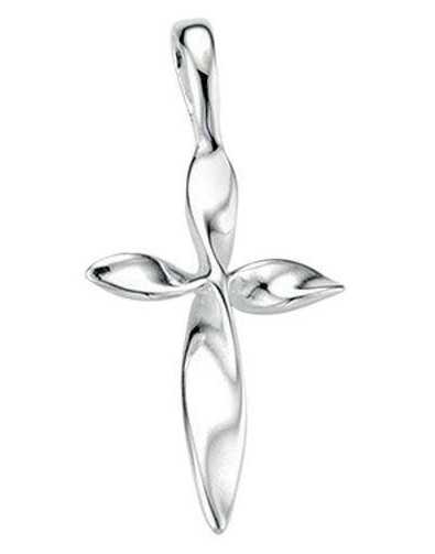 Necklace cross in 925/1000 silver