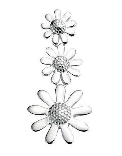 Flower necklace in 925/1000 silver