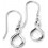 My-jewelry - D4897 - earring trend infinity in 925/1000 silver