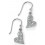 My-jewelry - D4907 - earring trend heart zirconium in 925/1000 silver