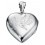 Necklace pendant picture heart in 925/1000 silver