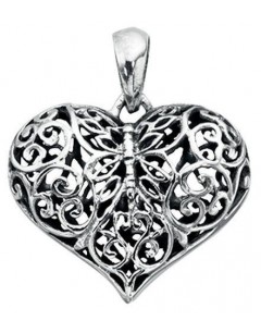 Necklace heart in 925/1000 silver