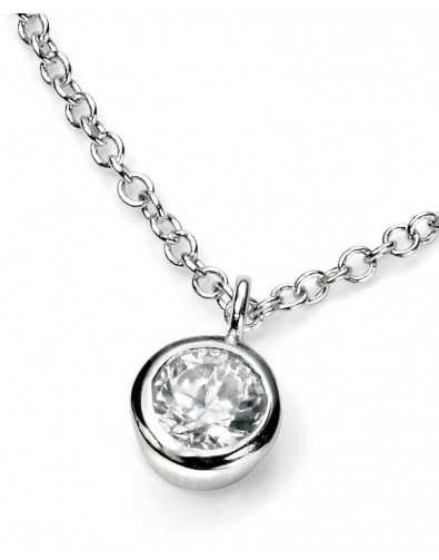 My-jewelry - D3397 - Collar trend zirconium in 925/1000 silver