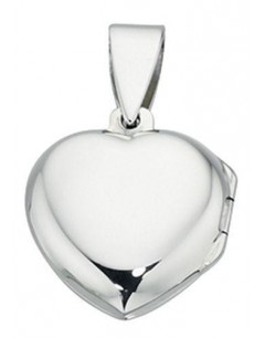 Necklace pendant picture heart in 925/1000 silver