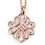 My-jewelry - D3743 - Collar trend rose Gold plated in 925/1000 silver