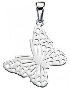 Butterfly necklace in 925/1000 silver