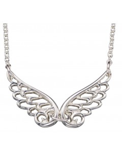 My-jewelry - D3860 - Collar trend wings angel rhodium-plated in 925/1000 silver