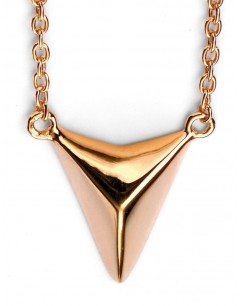 My-jewelry - D3920 - Collar trend rose Gold plated and zirconium in 925/1000 silver