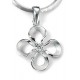 My-jewelry - D4060c - flower Necklace in 925/1000 silver