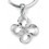 My-jewelry - D4060c - flower Necklace in 925/1000 silver