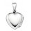 Necklace pendant picture heart in 925/1000 silver