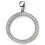 My-jewelry - D4344 - Necklace-plated in rhodium and zirconium in 925/1000 silver