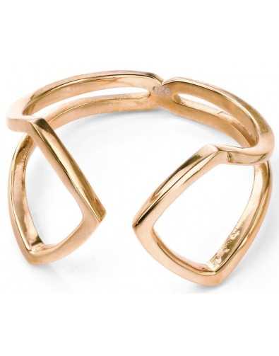 My-jewelry - D3423c - Ring, trendy Gold plated in 925/1000 silver