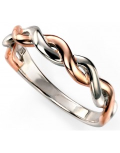 My-jewelry - D3434c - Rings-trend rose Gold plated and rhodium in 925/1000 silver