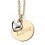 My-jewelry - D232 - Necklace Love yellow Gold and white Gold 375/1000