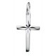 Necklace cross in 925/1000 silver