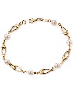 My-jewelry - D416 - trend Bracelet Gold bead 375/100