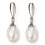 My-jewelry - D2075 - earring pearl and diamond white Gold 375/1000