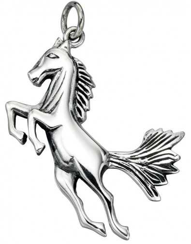 Padded horse in 925/1000 silver