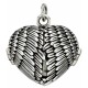 Necklace pendant photo wings in 925/1000 silver