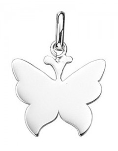 My-jewelry - D3490 - butterfly necklace in 925/1000 silver ...