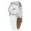 My-jewelry - DJ019 - Watch guardian angel first communion in white leather