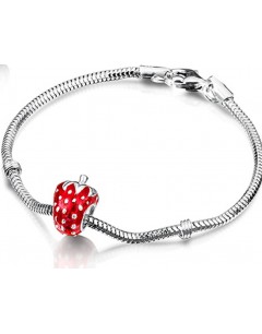 My-jewelry - DRAC8us - Sterling silver Beautiful strawberry for a little girl bracelet