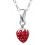 My-jewelry - DP165 - Superb necklace strawberry for a little girl in 925/1000 silver