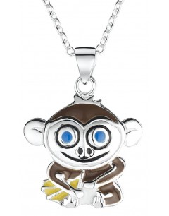 My-jewelry - DC152us - Sterling silver monkey necklace