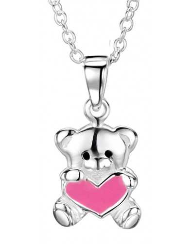 My-jewelry - DC128 - Collar teddy bear heart in 925/1000 silver