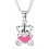 My-jewelry - DC128 - Collar teddy bear heart in 925/1000 silver