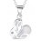 My-jewelry - DP59 - Collar Rabbit mother-of-pearl in 925/1000 silver