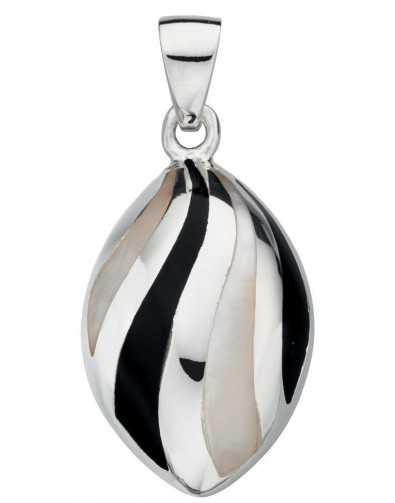 Necklace mother of pearl in 925/1000 silver