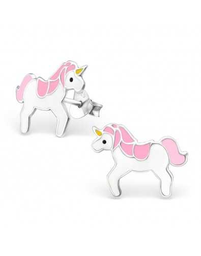 My-jewelry - H1202 - earring unicorn in 925/1000 silver