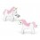 My-jewelry - H1202 - earring unicorn in 925/1000 silver